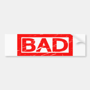 Bad Frimärke Bildekal