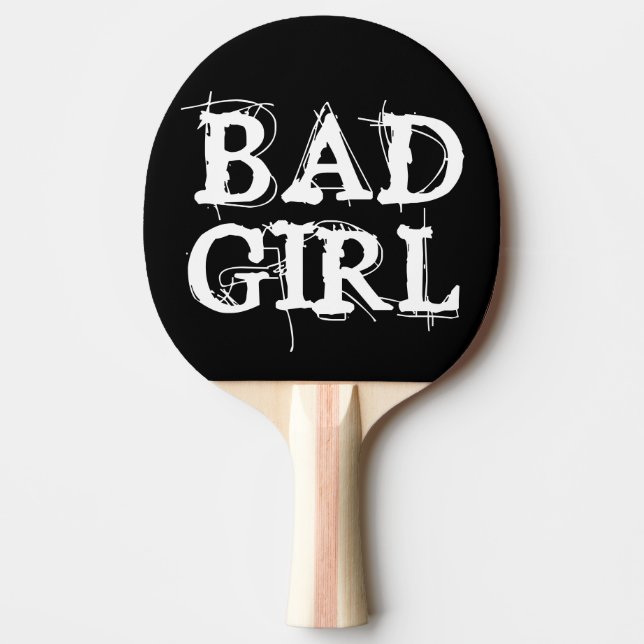 BAD GIRL PONG PADDLES PINGISRACKET (Framsidan)