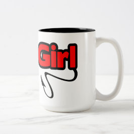 Bad Girl Två-Tonad Mugg