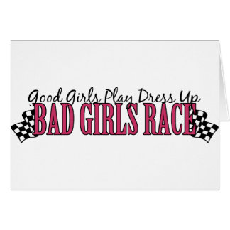 Bad Girls Tävling Hälsningskort
