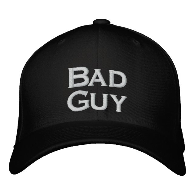 Bad Guy Hat Broderad Keps (Framsida)