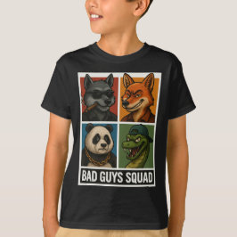 Bad Guys Squad – Funny Animal Gang T Shirt