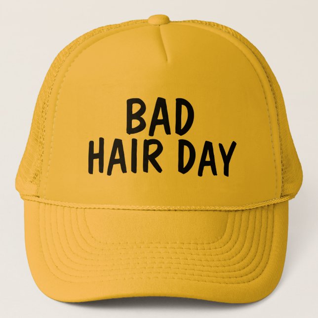 BAD HAIR DAY BOLL CAPS HATS KEPS (Framsida)