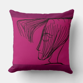 Bad Hair Day of Meditation Kudde