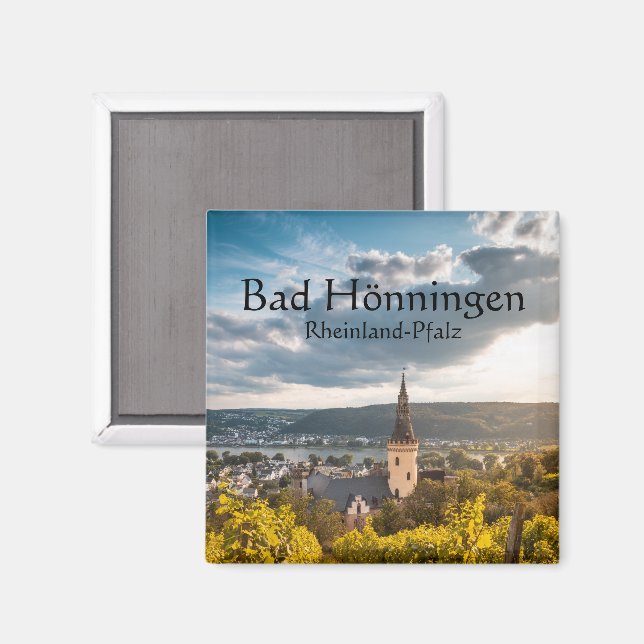 Bad Hönningen Tyskland Magnet (Front/Back)