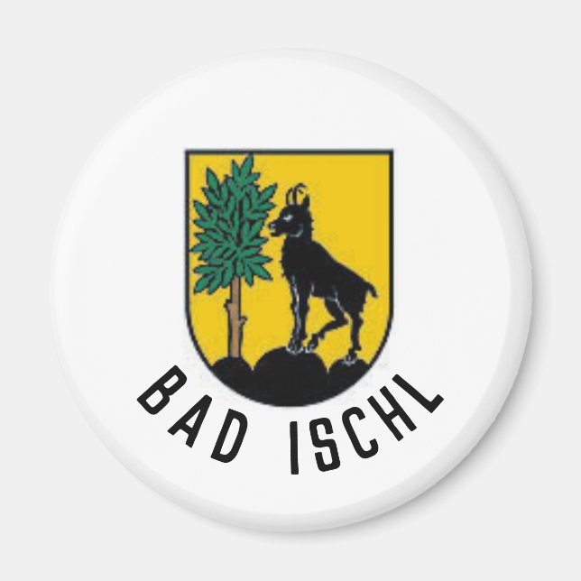 Bad Ischl (Österrike), jackat av arm Magnet (Framsidan)