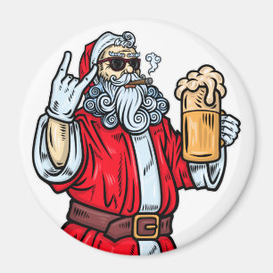 Bad Jultomten, Sten, öl och cigarar Magnet