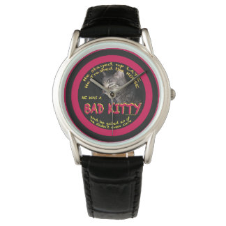 Bad Kattunge eWatch Watch Watch Armbandsur