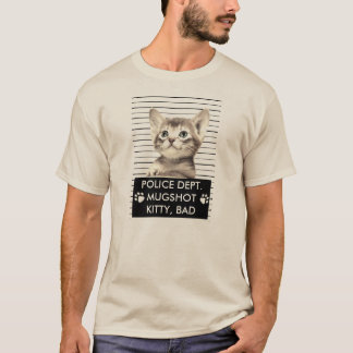 BAD KATTUNGE MUGSHOT T-SHIRT