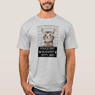 BAD KATTUNGE MUGSHOT T-SHIRT