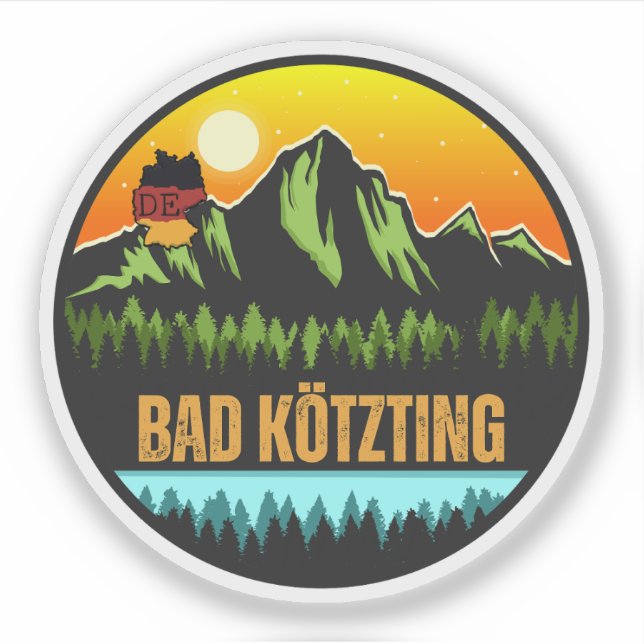 Bad Kötzting, Tyskland Klistermärken (Framsida)