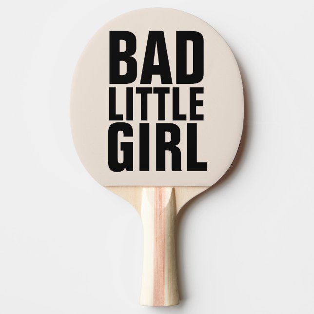 BAD LILLA GIRL PING PONG PADDLE PINGISRACKET (Framsidan)