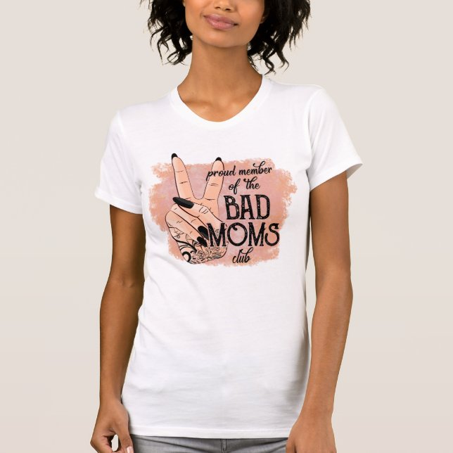 Bad Mammor Klubb T-Shirt (Framsida)