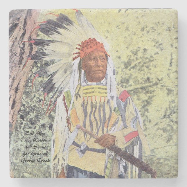 Bad Man Underlägg Sten (Framsidan)