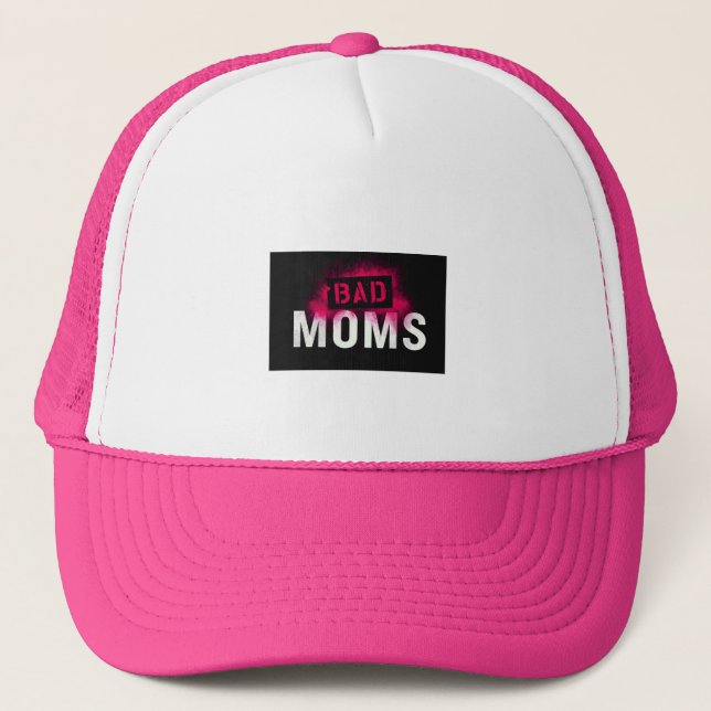 BAD MOMS Trucker Hat Keps (Framsida)