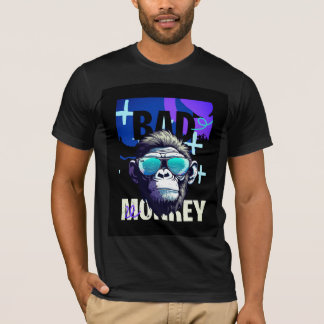 Bad Monkey Sunglasses Streetwear Graphic T Shirt