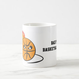 Bad Mood Basketball Coach Kaffemugg