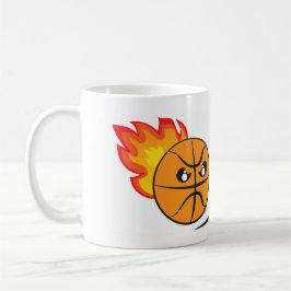 Bad Mood Basketball Coach Kaffemugg