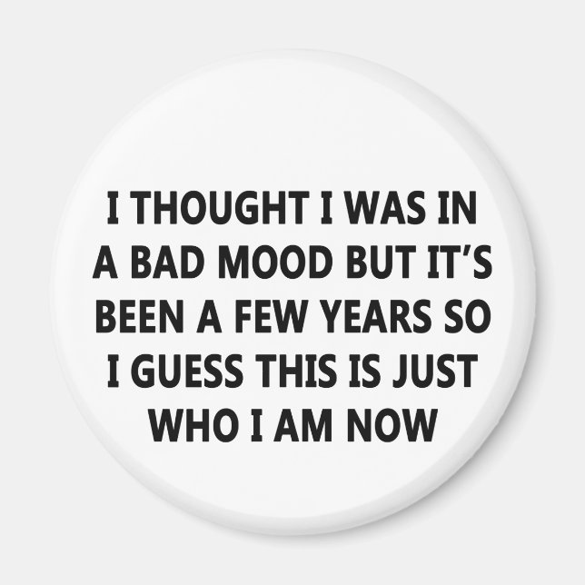 Bad Mood Magnet (Framsidan)