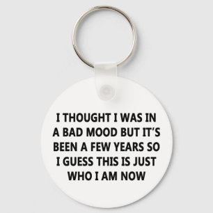 Bad Mood Nyckelring
