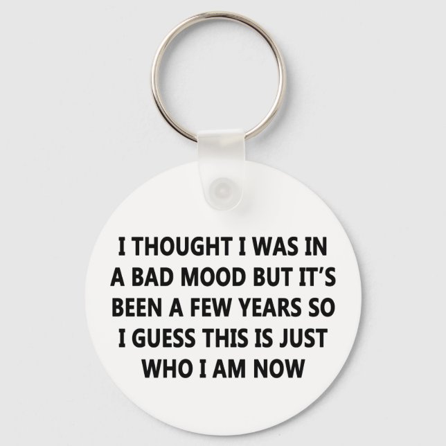 Bad Mood Nyckelring (Framsida)