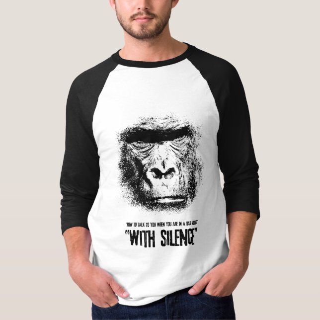 Bad Mood Phrases T Shirt (Framsida)