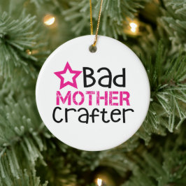 Bad Mor Crafter Julgransprydnad Keramik