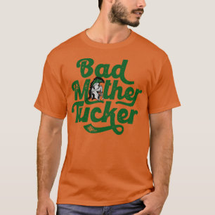 Bad Mor Tucker Funny Spartan Vintage Text T Shirt