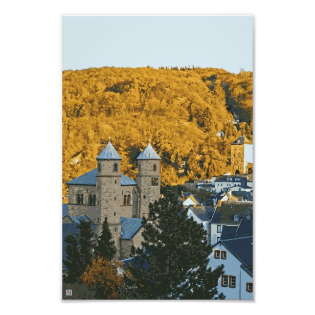 Bad Muenstereifel fotofototryck Fototryck (Framsidan)