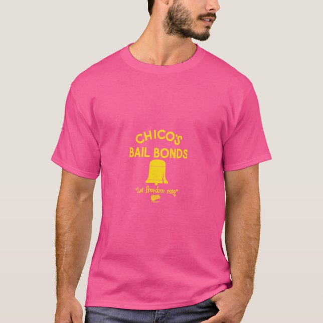 Bad News Bears Chicos Bail Bonds T Shirt (Framsida)