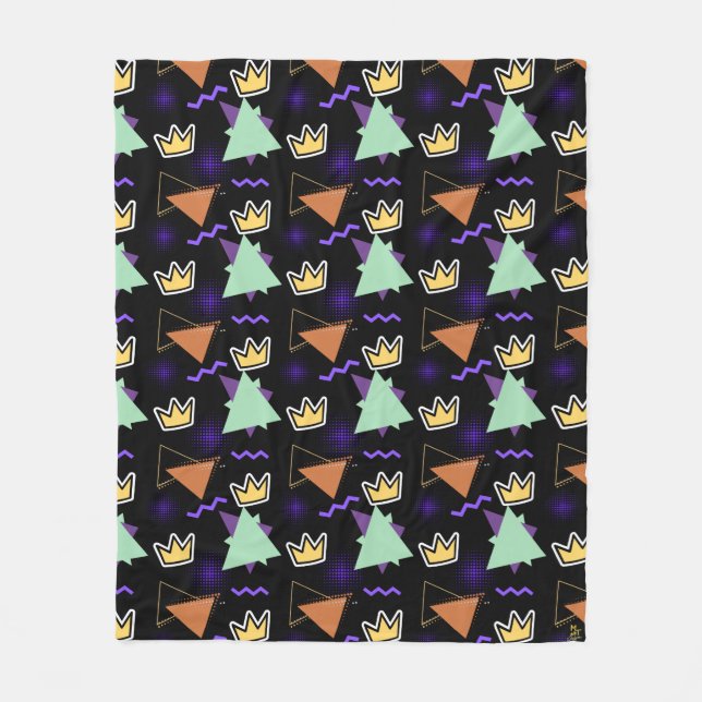 Bad och Boo-jee Fleecefilt (Framsidan)