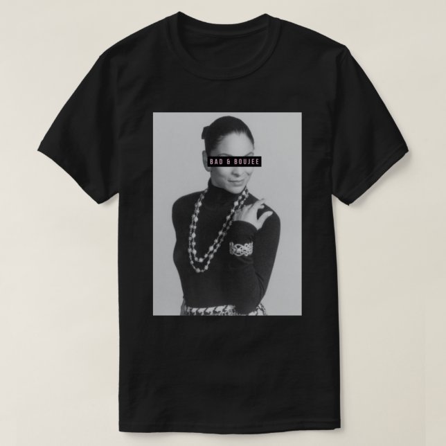Bad och Boujee Whitley 1 Classic T-Shirt (Design framsida)