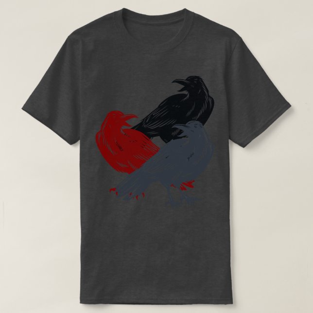 Bad Omen Ravens T Shirt (Design framsida)