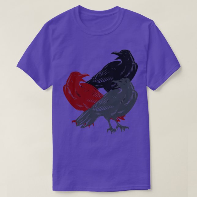 Bad Omen Ravens T Shirt (Design framsida)