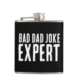 Bad Pappa Joke Expert BOLD TYPOGRAPHY Fickplunta