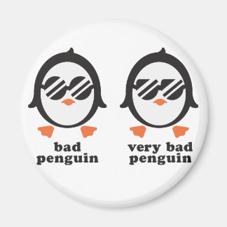 bad penguin - Pinguin Magnet