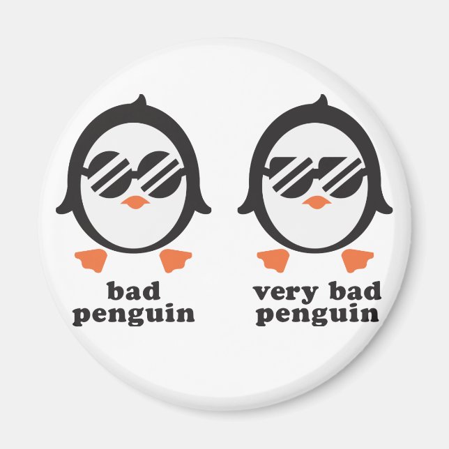 bad penguin - Pinguin Magnet (Framsidan)