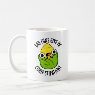 Bad Puns Ge Me Maj stipation Funny Maj Pun Kaffemugg