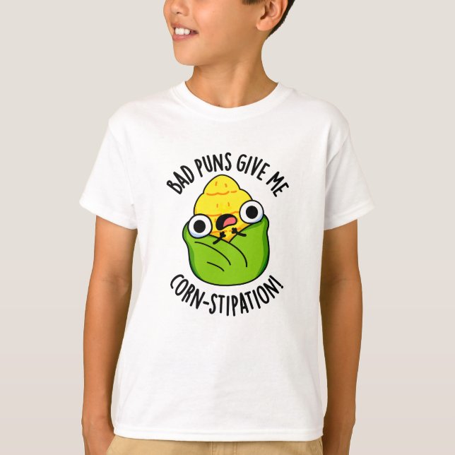 Bad Puns Ge Me Maj stipation Funny Maj Pun T Shirt (Framsida)