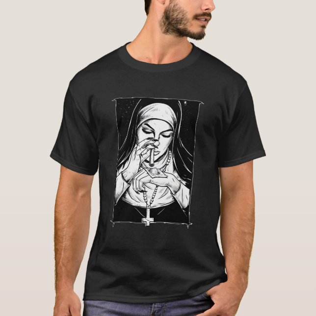 Bad Religion Naughty Nuns T Shirt (Framsida)