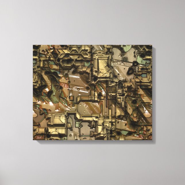 Bad Robot 1 Wrapped Canvas (Framsida)