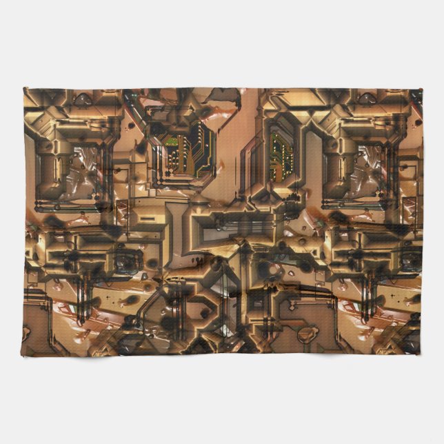 Bad Robot 3 Kitchen Towel Kökshandduk (Horisontell)