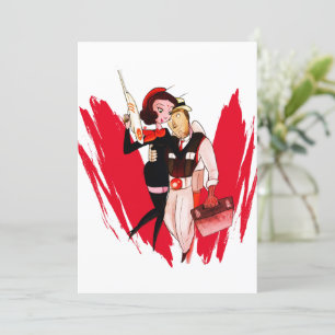 Bad Romantik 3000 (Valentines) Julkort