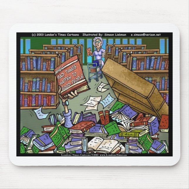 Bad Sak Happen Funny presenterar Tees & Collectibl Musmatta (Framsidan)