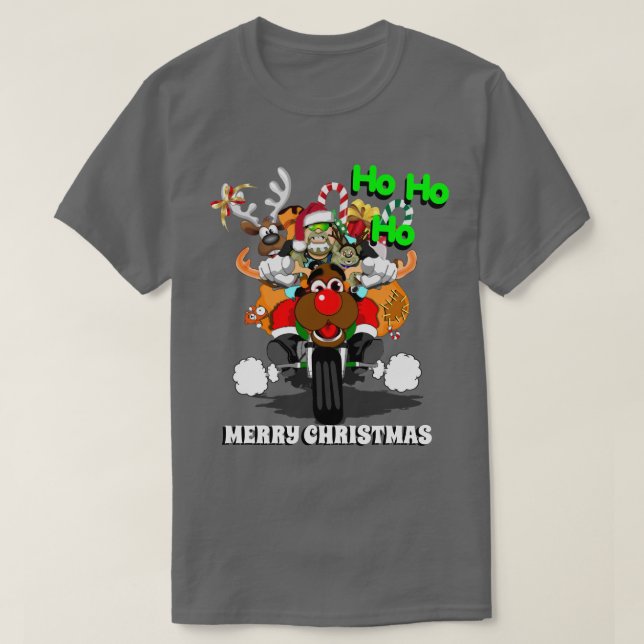 Bad Santa - Bubba Claus T Shirt (Design framsida)