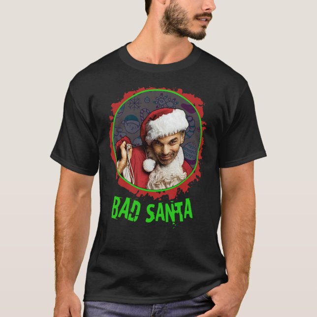 BAD Santa Classic T-Shirt (Framsida)