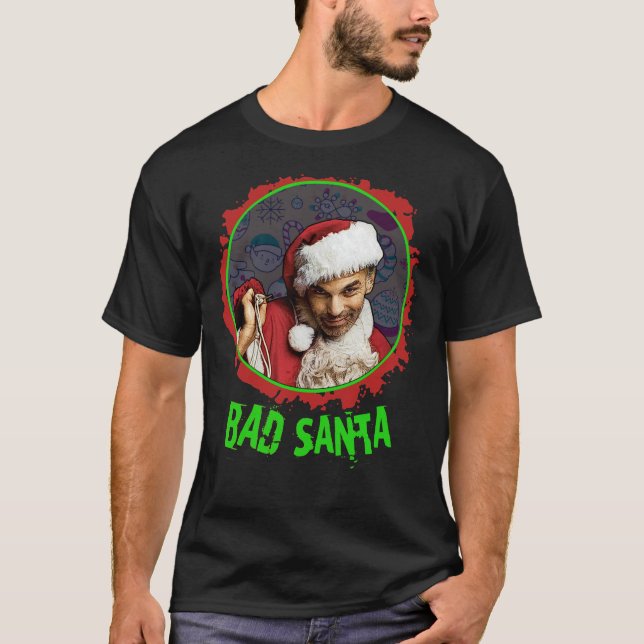 BAD Santa Classic T-Shirt (Framsida)