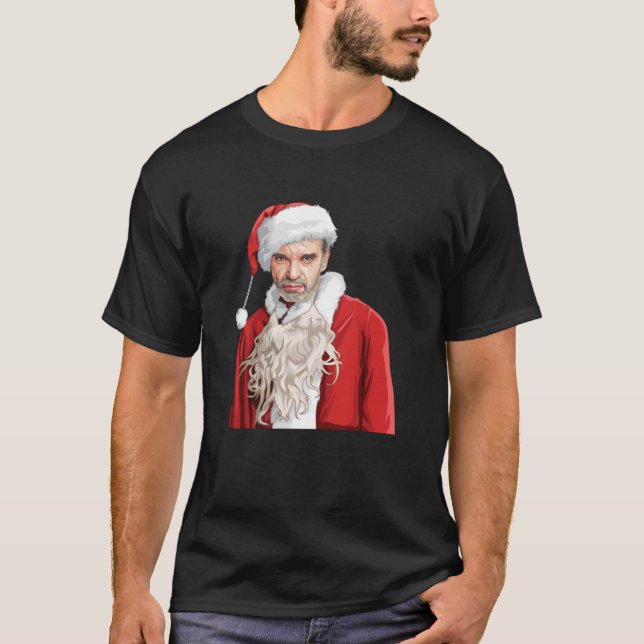 Bad Santa Classic T Shirt (Framsida)