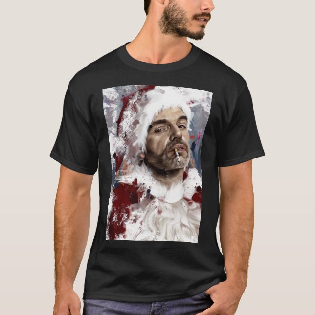 Bad Santa Classic T-Shirt (Framsida)