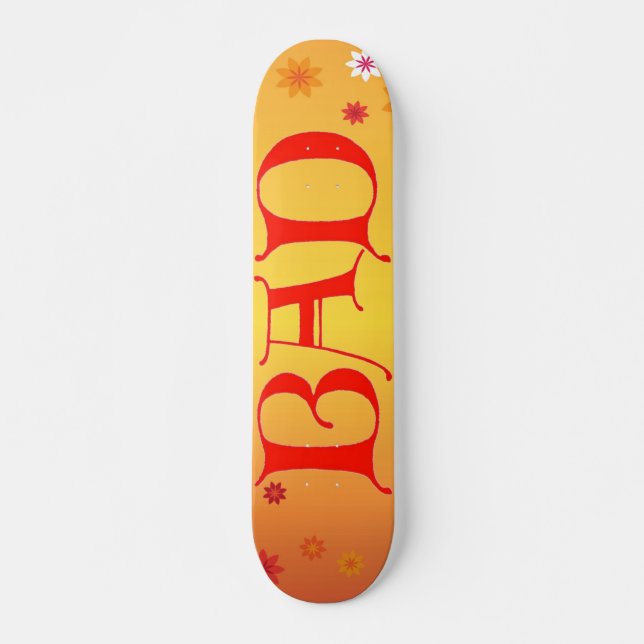 BAD-skiss Skateboard Bräda 21,5 Cm (Framsida)